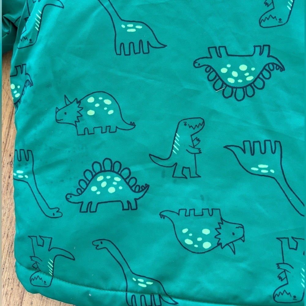 Cat & Jack dinosaur winter coat parka - Picture 9 of 10